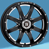 Image of SPECIALS BLOWOUT BALLISTIC Anvil Wheels with Falken Tires (For Chevy) wheel
