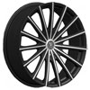 Image of VELOCITY VW10 BLACK MACHINED wheel