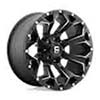 Image of FUEL FUEL D546 ASSAULT MATTE BLACK MILLED wheel