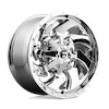 Image of FUEL FUEL D573 CLEAVER CHROME wheel
