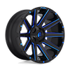 FUEL FUEL D644 CONTRA GLOSS BLACK BLUE TINT