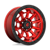 FUEL FUEL D695 COVERT CANDY RED BLACK BEAD RING