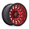 Image of FUEL FUEL D834 CYCLE CANDY RED BLACK RING wheel