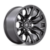FUEL FUEL D803 FLAME GLOSS BLACK MILLED