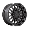 FUEL FUEL D796 ARC MATTE BLACK GLOSS BLACK LIP
