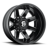 Image of FUEL FUEL D538 MAVERICK MATTE BLACK MILLED wheel