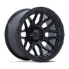 FUEL FUEL FC881 SURGE MATTE BLACK GLOSS BLACK LIP