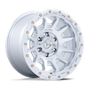 FUEL FUEL FC884 FORTRESS GLOSS SILVER MACHINED FACE