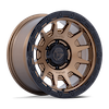 FUEL FUEL FC884 FORTRESS MATTE BRONZE GLOSS BLACK LIP