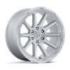 Image of FUEL FUEL FC887 CIRCUIT GLOSS SILVER MACHINED FACE wheel