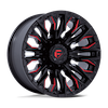 FUEL FUEL D823 FLAME GLOSS BLACK MILLED CANDY RED
