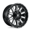 FUEL FUEL D620 HARDLINE GLOSS BLACK MILLED