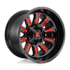 FUEL FUEL D621 HARDLINE GLOSS BLACK RED TINT