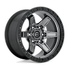 FUEL FUEL D698 KICKER MATTE GUNMETAL BLACK BEAD RING