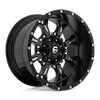 FUEL FUEL D517 KRANK MATTE BLACK MILLED