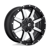 FUEL FUEL D537 MAVERICK MATTE BLACK MACHINED