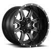 Image of FUEL FUEL D538 MAVERICK MATTE BLACK MILLED wheel