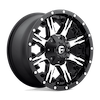 Image of FUEL FUEL D541 NUTZ MATTE BLACK MACHINED wheel