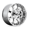 Image of FUEL FUEL D508 OCTANE CHROME wheel