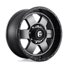 FUEL FUEL D619 PODIUM MATTE GUNMETAL BLACK BEAD RING