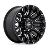 FUEL FUEL D828 QUAKE GLOSS BLACK MILLED