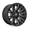FUEL FUEL D711 RAGE GLOSS BLACK MILLED