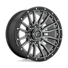 Image of FUEL FUEL D680 REBEL MATTE GUNMETAL BLACK BEAD RING wheel