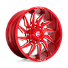 FUEL FUEL D745 SABER CANDY RED MILLED
