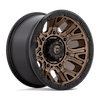 FUEL FUEL D826 TRACTION MATTE BRONZE BLACK RING