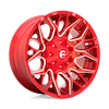 FUEL FUEL D771 TWITCH CANDY RED MILLED