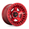 Image of FUEL FUEL D117 WARP BEADLOCK CANDY RED wheel