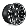FUEL FUEL D623 WARRIOR GLOSS BLACK MILLED