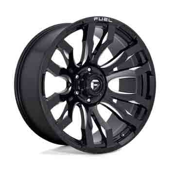 FUEL FUEL D673 BLITZ GLOSS BLACK MILLED GLOSS BLACK MILLED