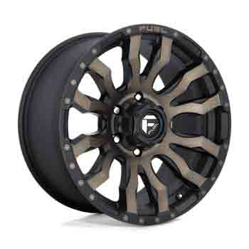 FUEL FUEL D674 BLITZ MATTE BLACK DOUBLE DARK TINT MATTE BLACK DOUBLE DARK TINT
