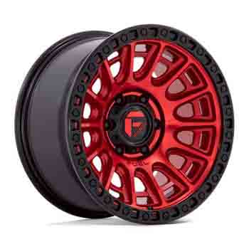 FUEL FUEL D834 CYCLE CANDY RED BLACK RING CANDY RED BLACK RING