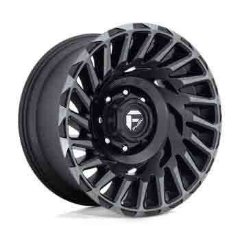 FUEL FUEL D683 CYCLONE MATTE MACHINED DOUBLE DARK TINT MATTE MACHINED DOUBLE DARK TINT