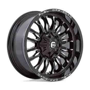 FUEL FUEL D795 ARC GLOSS BLACK MILLED GLOSS BLACK MILLED