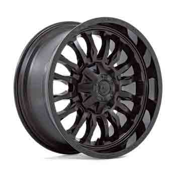 FUEL FUEL D796 ARC MATTE BLACK GLOSS BLACK LIP MATTE BLACK GLOSS BLACK LIP