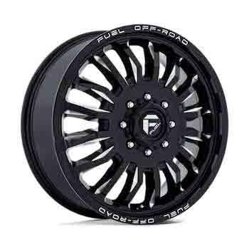 FUEL FUEL D868 ARC DUALLY GLOSS BLACK MILLED GLOSS BLACK MILLED FUEL FUEL D868 ARC DUALLY GLOSS BLACK MILLED GLOSS BLACK MILLED