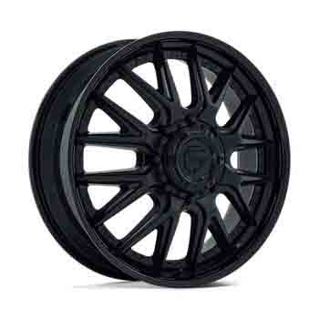 FUEL FUEL D406 CATALYST DUALLY MATTE BLACK GLOSS BLACK LIP MATTE BLACK GLOSS BLACK LIP