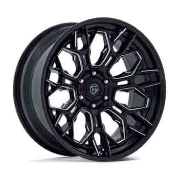 FUEL FUEL FC409 HIVE GLOSS BLACK MILLED GLOSS BLACK MILLED