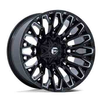 FUEL FUEL FC865 STRIKE GLOSS BLACK MILLED GLOSS BLACK MILLED