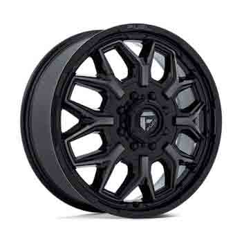 FUEL FUEL D875 FLUX DUALLY GLOSS BLACK BRUSHED FACE GRAY TINT GLOSS BLACK BRUSHED FACE GRAY TINT