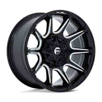 FUEL FUEL FC880 SUPER C GLOSS BLACK MILLED GLOSS BLACK MILLED