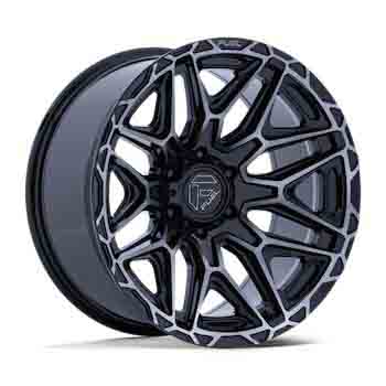 FUEL FUEL FC885 INJECTOR GLOSS BLACK MACHINED DARK TINT FACE GLOSS BLACK MACHINED DARK TINT FACE