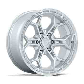 FUEL FUEL FC896 HEATHEN GLOSS SILVER MACHINED FACE GLOSS SILVER MACHINED FACE