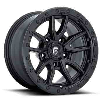 FUEL FUEL D679 REBEL MATTE BLACK MATTE BLACK