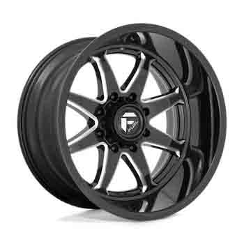 FUEL FUEL D749 HAMMER GLOSS BLACK MILLED GLOSS BLACK MILLED