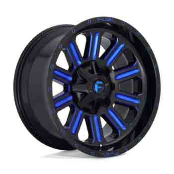 FUEL FUEL D646 HARDLINE GLOSS BLACK BLUE TINT GLOSS BLACK BLUE TINT