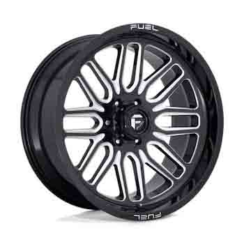 FUEL FUEL D662 IGNITE GLOSS BLACK MILLED GLOSS BLACK MILLED